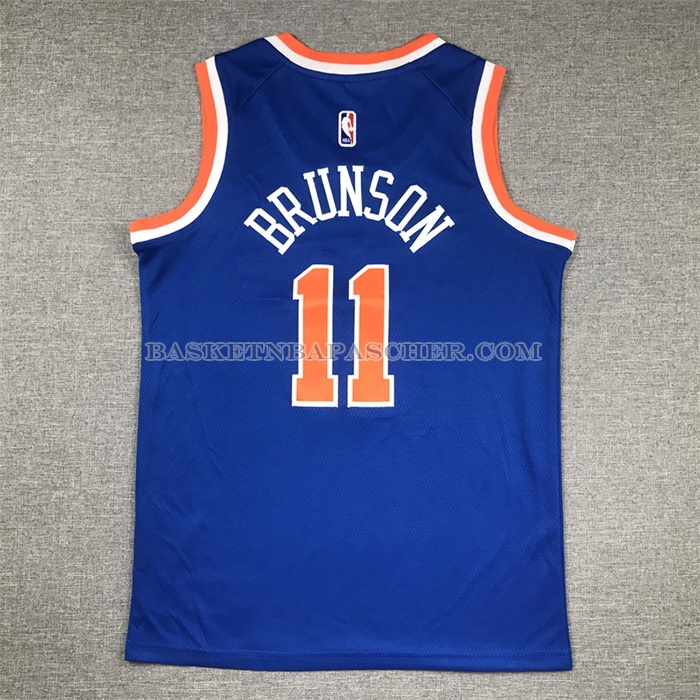 Maillot Enfant New York Knicks Jalen Brunson Icon 2022-23 Bleu